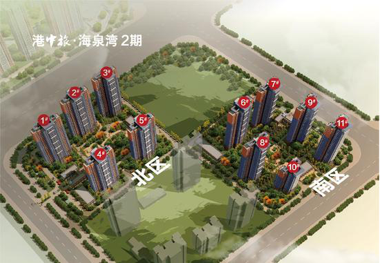 港中旅·海泉湾二期新品主打改善 面积区间88-140㎡在售